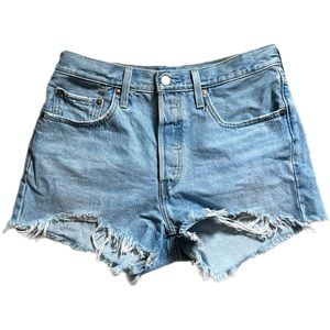 LEVIS High-Waisted Jean Shorts